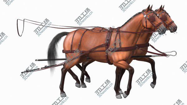 images/goods_img/20210312/Pair of Breast Collar Harness Walking Pose Fur 3D model/3.jpg